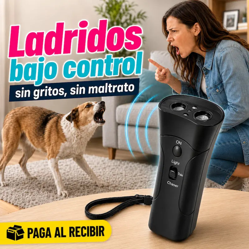 Dispositivo Ultrasónico Antiladridos: Calma el caos sin gritos 🔇🐶