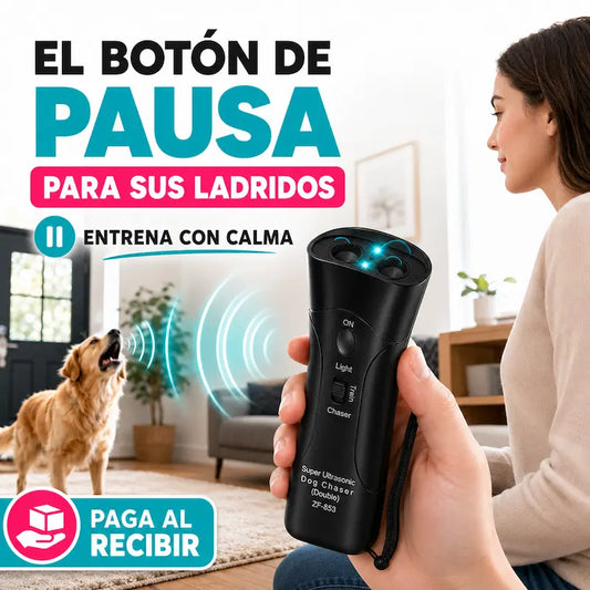 Dispositivo Ultrasónico Antiladridos: El botón de pausa para sus ladridos 🔇🐶